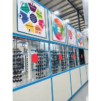 Continuous Overhead Conveyor System in CED Coating Plant